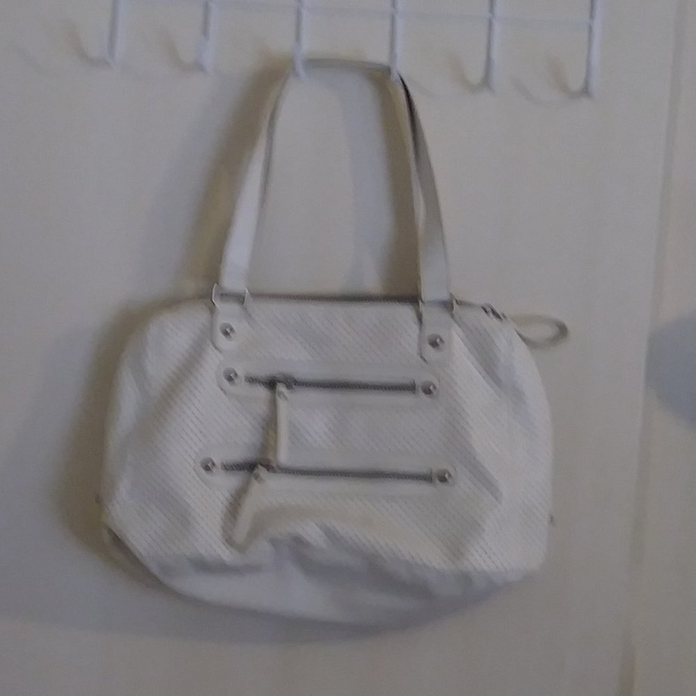 JAYE HERSH HOLLYWOOD INTUITION WHITE TOTE/BAG